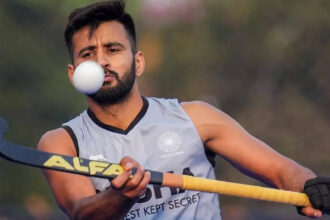 Hockey: Manpreet Singh equals Dilip Tirkey’s record of 412 international caps