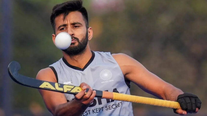 Hockey: Manpreet Singh equals Dilip Tirkey’s record of 412 international caps