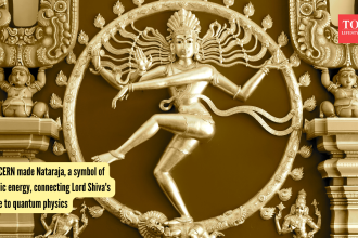 How CERN made Nataraja, a symbol of cosmic energy, connecting Lord Shiva's dance to quantum physics