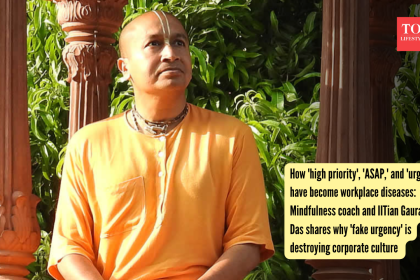 How 'high priority', 'ASAP,' and 'urgent' have become workplace diseases: Mindfulness coach and IITian Gaurang Das shares why