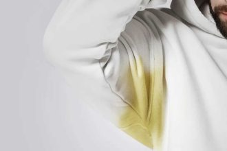 How to remove yellow sweat stains