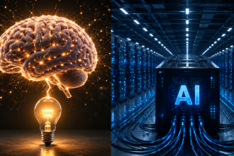 Human Brain Vs AI: Your brain runs on less power than a light bulb, outperforming supercomputers, yet AI needs entire data ce