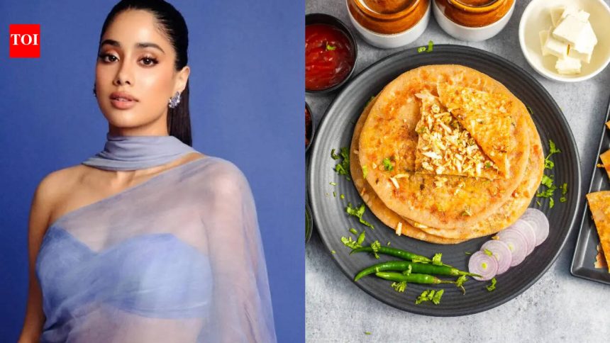 "I make paneer parathas...but...it has..." Janhvi Kapoor's high-protein paratha recipe is a must-try