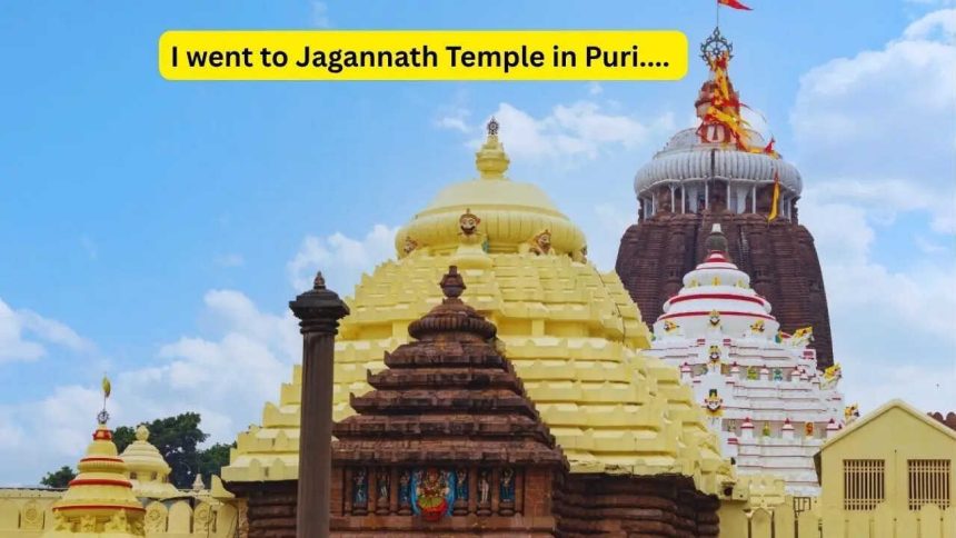 I went to Jagannath Temple in Puri and what I found was not god or spirituality but.......