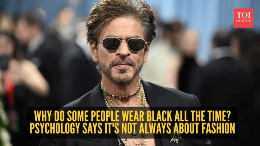 If black is your favourite colour to wear, psychology says there's a reason