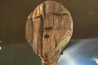 In the 1890s, gold miners pulled a wooden idol from a peat bog that revealed Ice Age art older than the pyramids