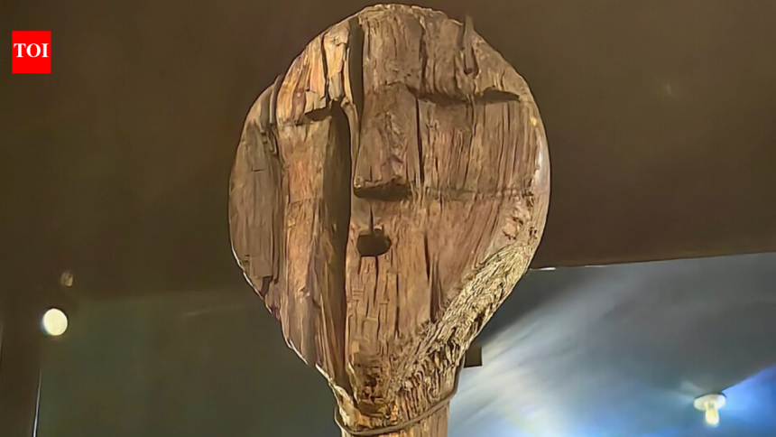 In the 1890s, gold miners pulled a wooden idol from a peat bog that revealed Ice Age art older than the pyramids
