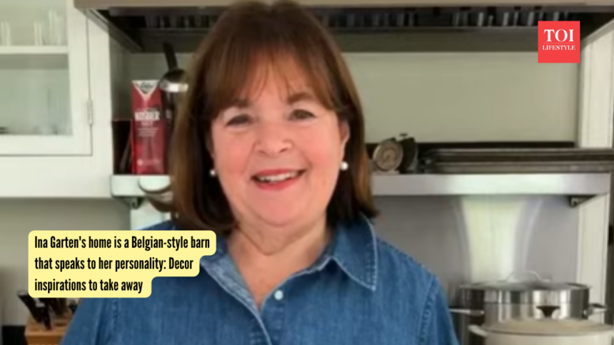 Ina Garten's home is a Belgian-style barn that speaks to her personality: Decor inspirations to take away