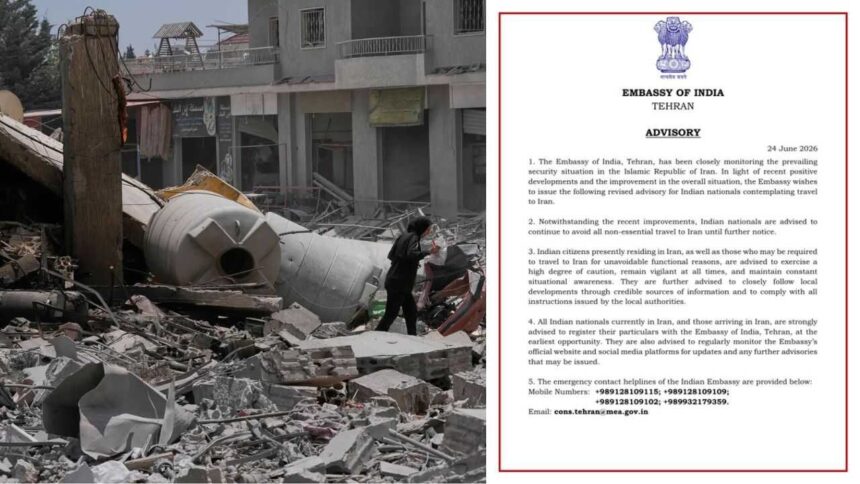 India keeps Iran travel warning in place, asks citizens to avoid non-essential visits