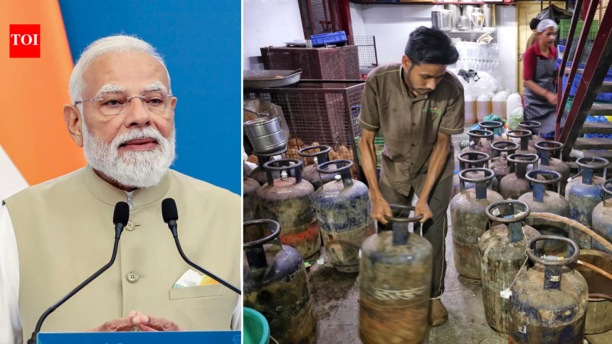 'Inflation man has cracked the whip again': Congress slams PM Modi over commercial LPG price hike