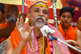 'Influential people' spared: Shankaracharya targets Ram Temple probe, calls BJP's Hindutva 'fake'
