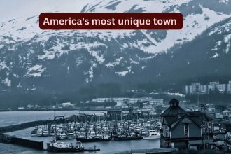 Inside America's most unique town where most residents live in a single 14-storey building