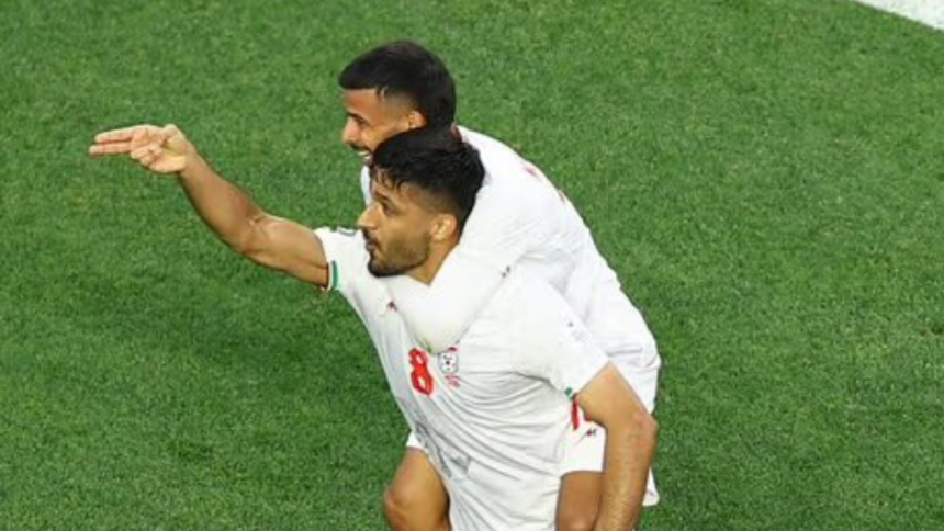 Iran midfielder Mohebi's 'gun' celebration angers fans, sparks calls for FIFA WC ban