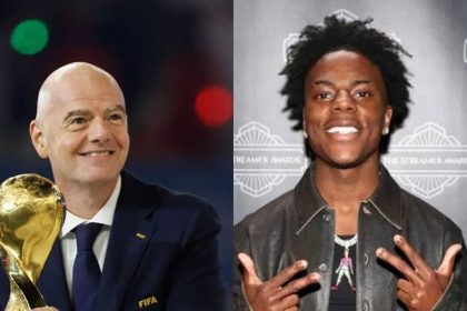 IShowSpeed lands major FIFA World Cup 2026 role after surprise trailer with Gianni Infantino goes viral