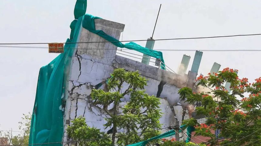 Jaipur anti-encrochment drive: Mosque demolished to widen road; 2 temples, mazar to be taken down