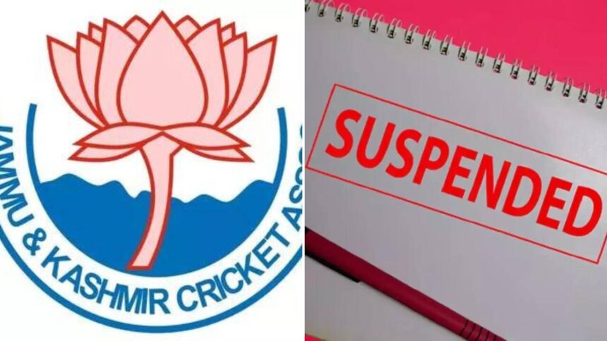 Jammu & Kashmir Cricket Association suspends president after 8-0 Apex Council vote