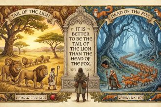 Jewish proverb of the day: “It is better to be the tail of the lion than...”