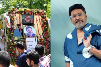 K Bhagyaraj cremated with state honours in Chennai