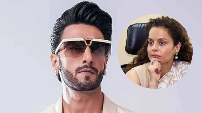 Kangana Ranaut comes out in support on Ranveer Singh after FWICE's ban