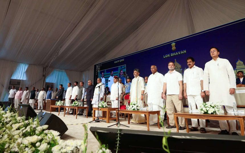 Karnataka cabinet takes shape: Who all took oath with new CM DK Shivakumar