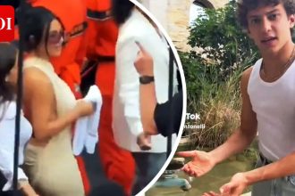 Kimi teases Kim for stealing his towel at Monaco GP - WATCH