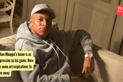 Kylian Mbappé's home is as impressive as his game: Here are some art inspirations to take away