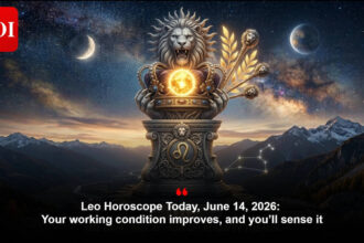Leo Horoscope Today, June 14, 2026: Your working condition improves, and you’ll sense it