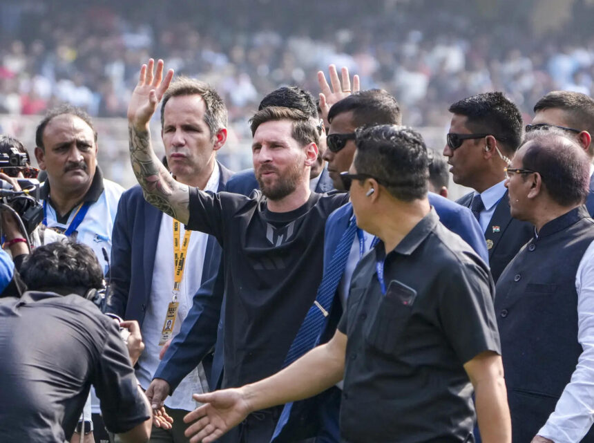 Lionel Messi's team blames ex-Bengal minister for Kolkata event chaos