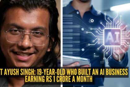 Meet Ayush Singh: 19-year-old who built an AI business earning Rs 1 crore a month