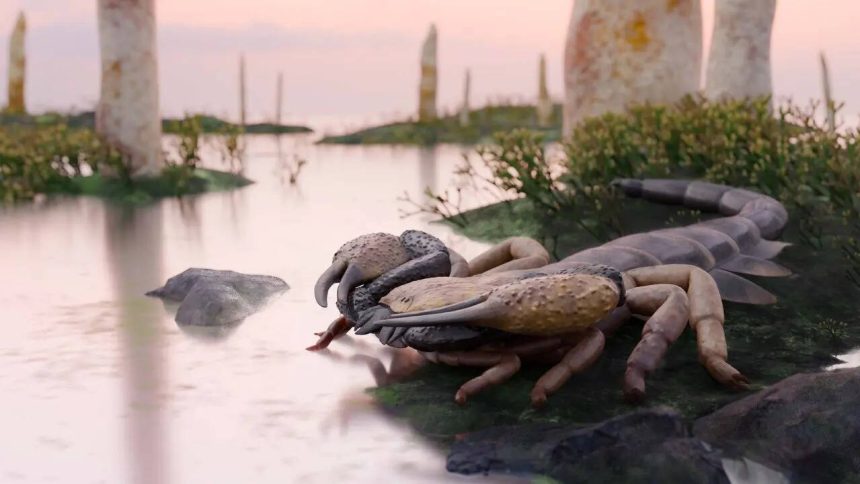 Meet the dog-sized scorpion that may have been Britain’s top predator 415 million years ago, long before dinosaurs