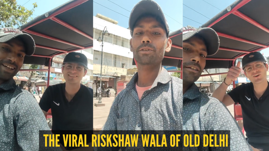 Meet the multitalented rickshaw wala of Chandni Chowk leaving tourists speechless with his fluent German, Italian and Spanish