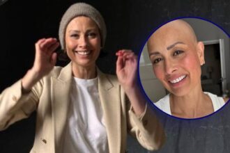 Melanie Sykes reveals her bald look