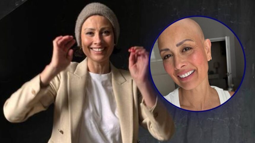 Melanie Sykes reveals her bald look