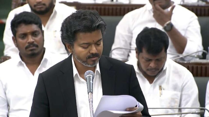 'Mocked as actor's party': Tamil Nadu CM Vijay's 'reel' to real speech in assembly; Karur stampede, CAA in focus