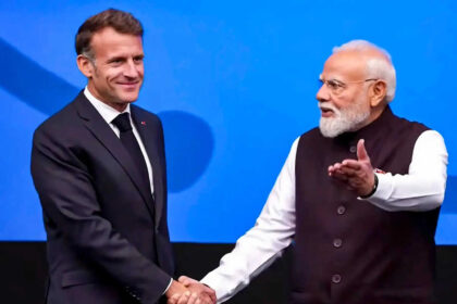 Modi tells India’s deep-tech story to the world, Macron backs him up