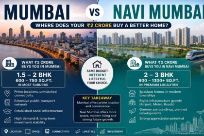 Mumbai vs Navi Mumbai: Where does your ₹2 crore buy a better home?