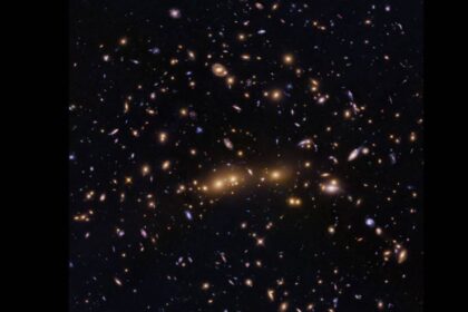 NASA's Hubble spots two enormous galaxy clusters merging billions of light-years away