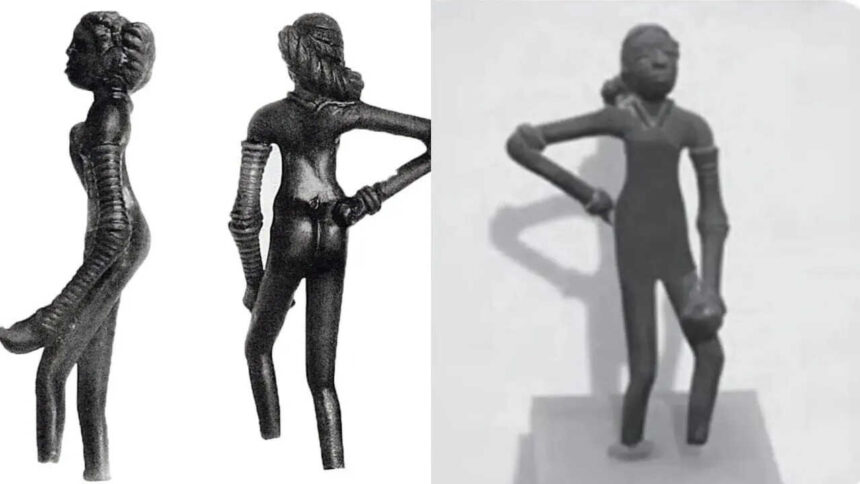 NCERT textbook shows Indus Valley's 'Dancing Girl' with covered torso to make it 'age-appropriate'