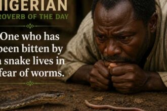 Nigerian proverb of the day: "One who has been bitten by a snake lives in fear of worms" and why old wounds make us fear harm