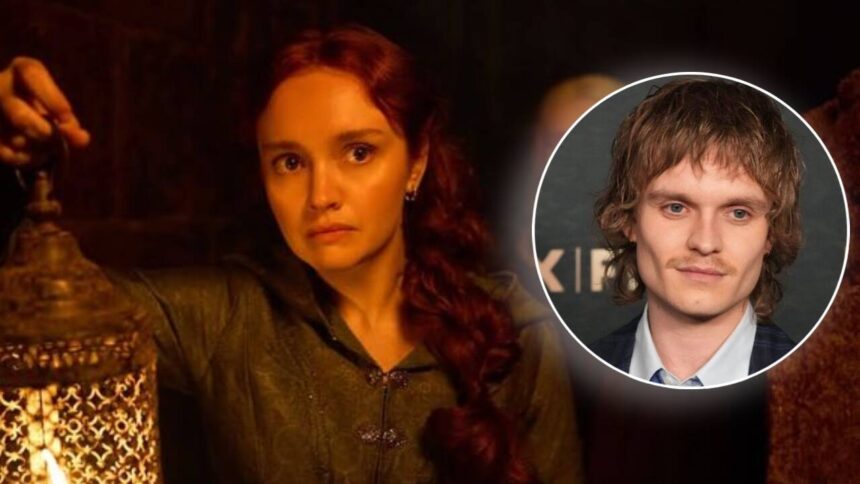 Olivia Cooke, 32, plays mother to 31-year-old Tom Glynn-Carney