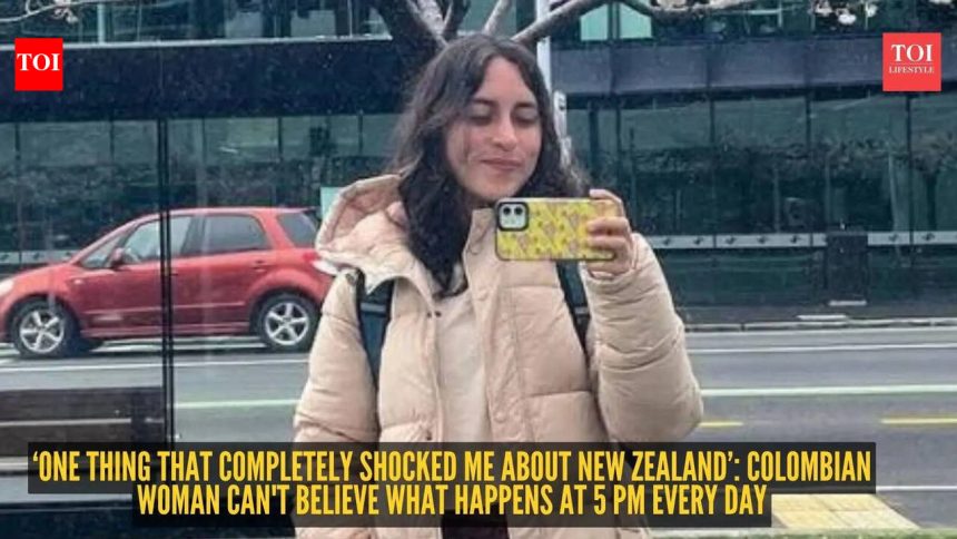 ‘One thing that completely shocked me about New Zealand’: Colombian woman can't believe what happens at 5 pm every day