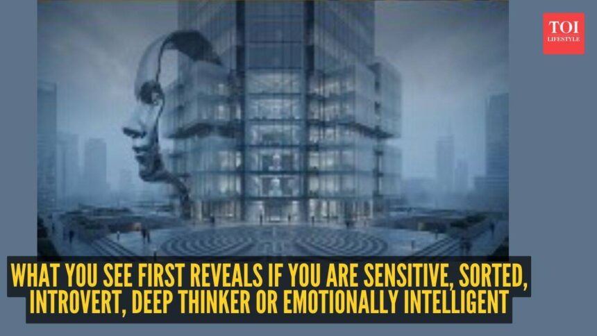 Optical illusion personality test: Face, building, both, mask or labyrinth? What you see first reveals if you are sensitive,