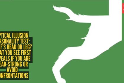 Optical illusion personality test: Wolf's head or leg? What you see first reveals if you are head-strong or avoid confrontati