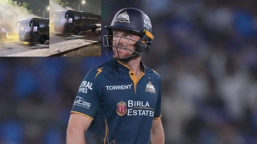 'Our bus was going up in smoke': Jos Buttler reveals scary incident
