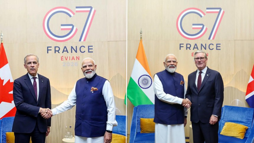 PM Modi's bilateral blitz at G7 summit; meets Canada's Carney and UK's Starmer