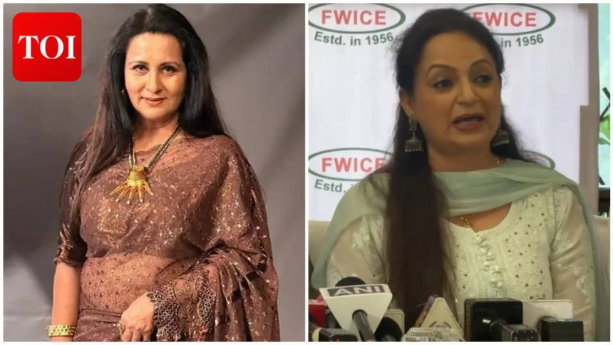 Poonam expresses surprise over Upasana’s presence at FWICE PC