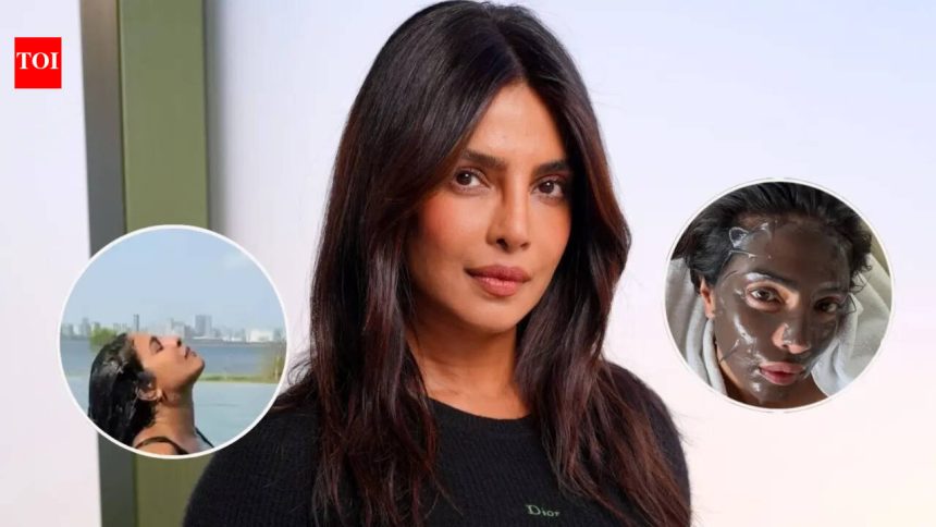 Priyanka Chopra takes a Sunday break from Varanasi shoot: Swimming, jamuns, face masks, and IPL finals