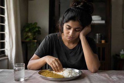 Psychology says the way you eat dal chawal when alone reveals more about your stress levels than you think