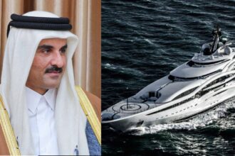 Qatar's wealthy emir Sheikh Tamim gave away $400m luxury 747 to Trump, then quietly rebuilt a $500m superyacht for next voyag