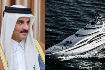 Qatar's wealthy emir Sheikh Tamim gave away $400m luxury 747 to Trump, then quietly rebuilt a $500m superyacht for next voyag